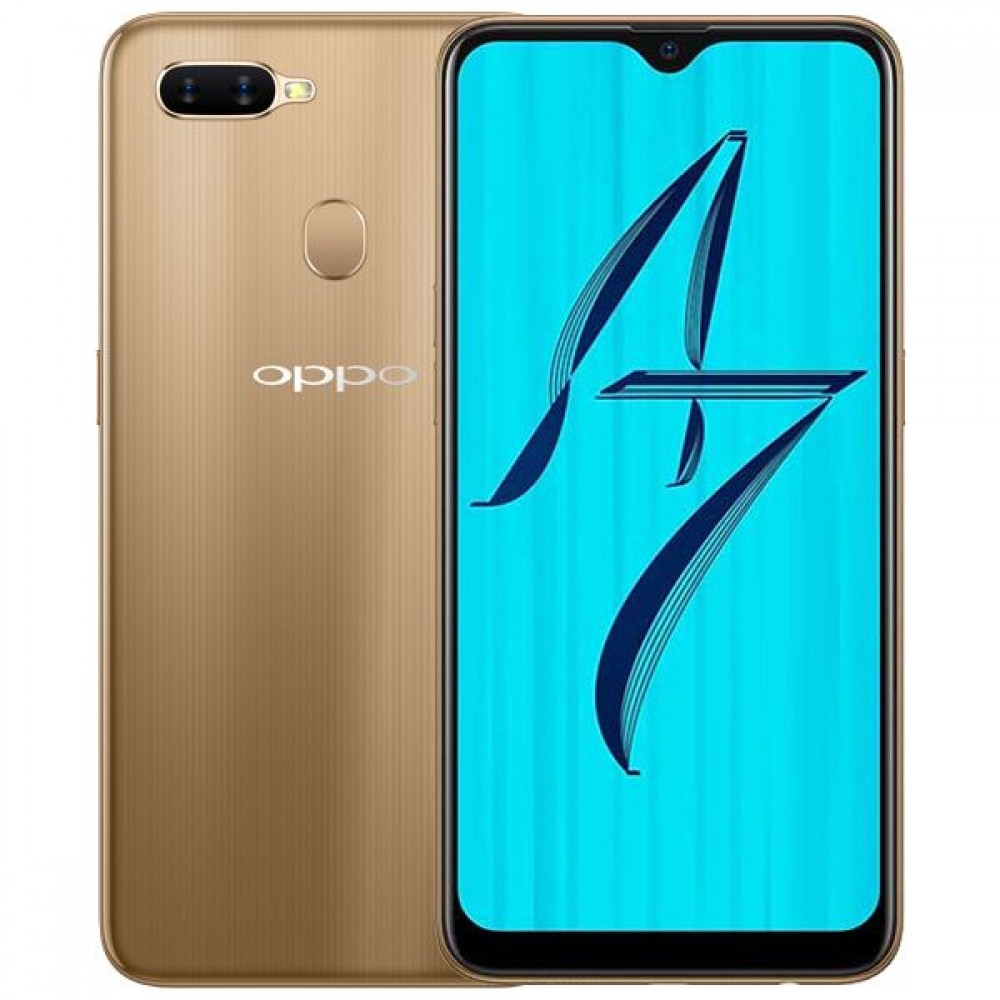 Oppo A7 (4GB/64GB) Gold - NEW